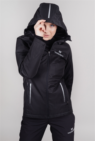 Куртка женская Nordski Urban black w - фото 16008