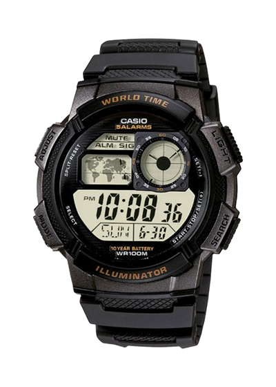 Часы наручные Casio Illuminator AE-1000W-1A - фото 24510
