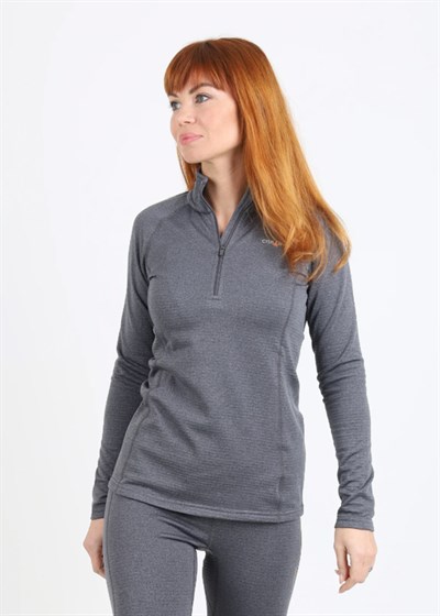Термобелье Сплав Gulf Stream женское пуловер темно-серый - фото 30659